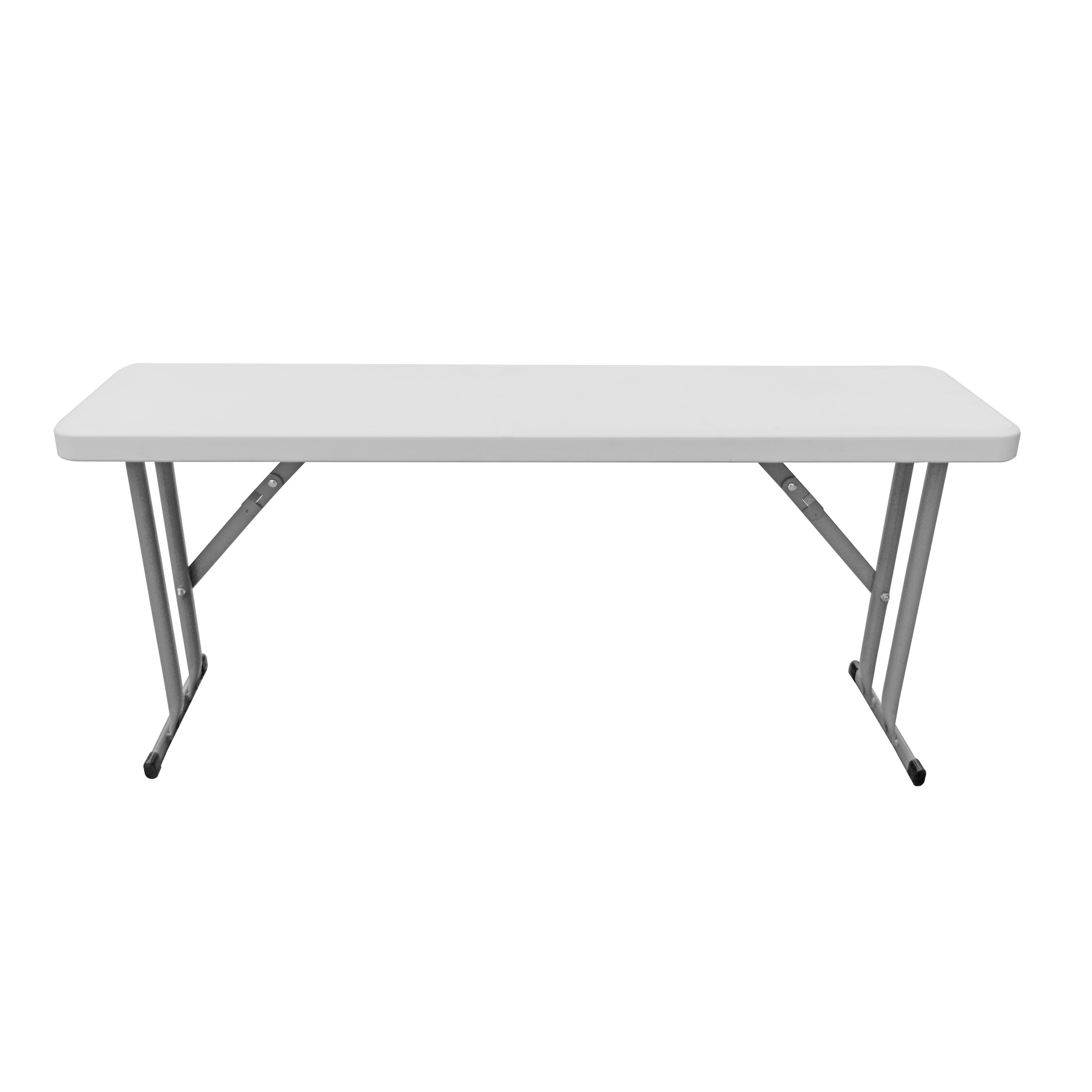 Outdoor Foldable Camping Picnic White Table And Bench Set Plastic Folding Beer Table Set