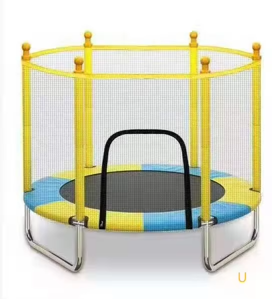 Outdoor Indoor Professional Safe Net Fitness Round Jumping Kids Trampoline