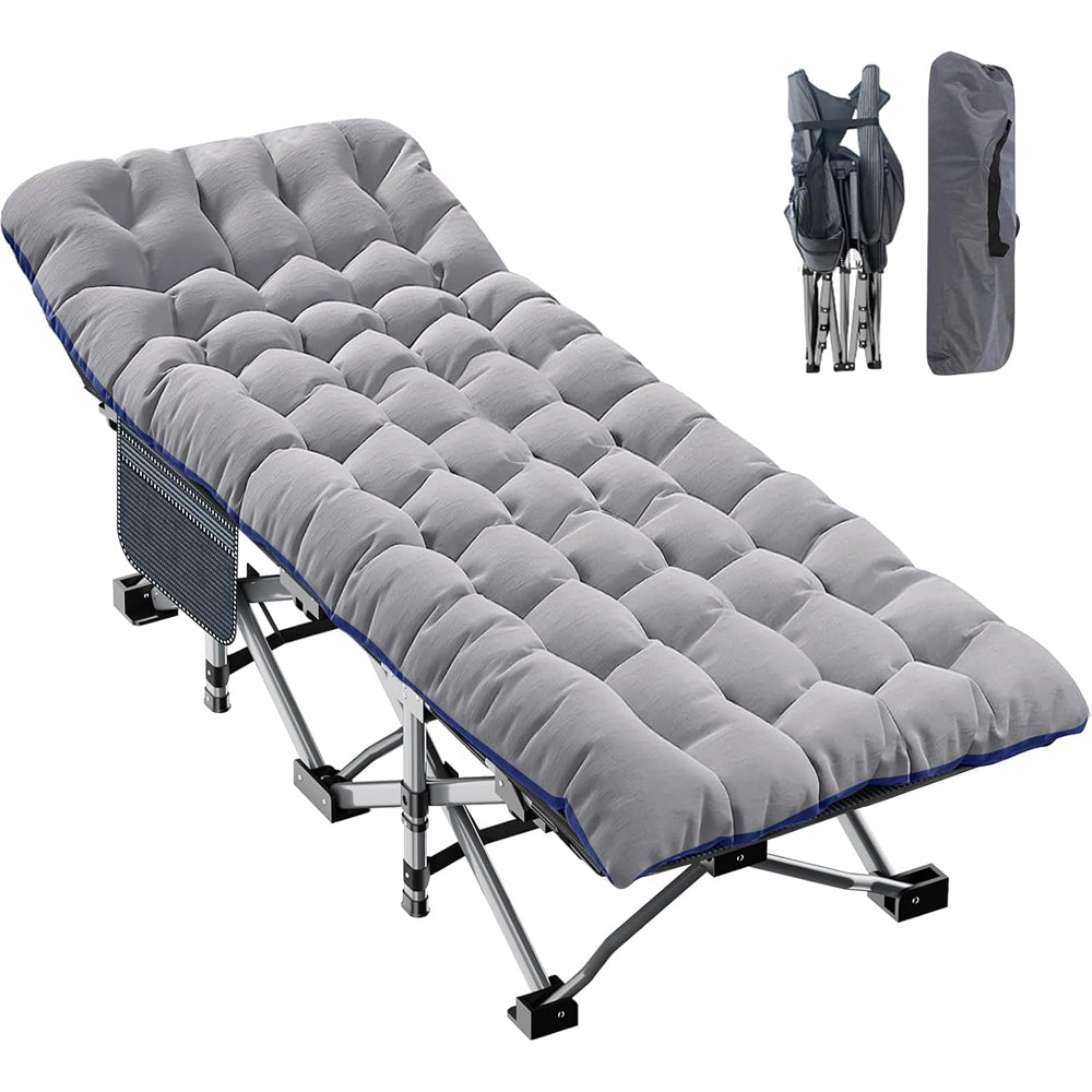Outdoor Portable Oxford Multifunctional Office Camping Cot Folding Bed