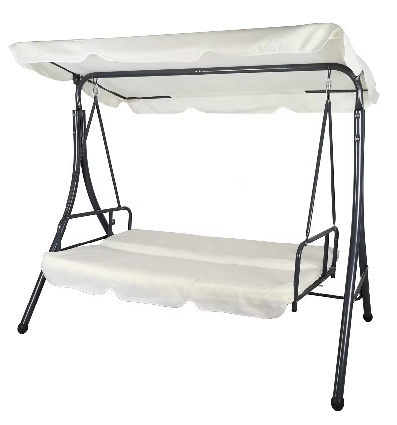 New Products Three Seats Garden Swing Chair Hanging Chair