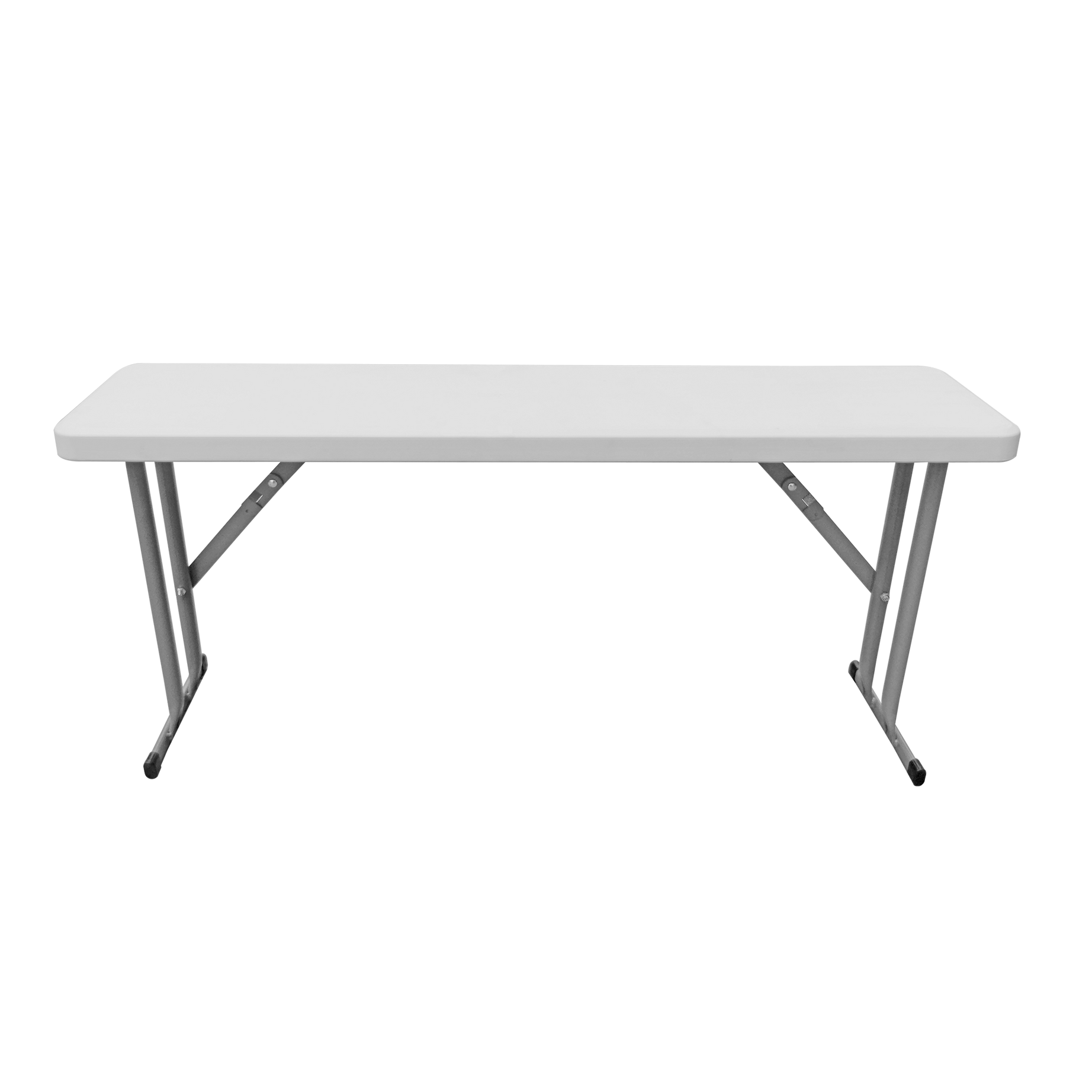 Outdoor Foldable Camping Picnic White Table And Bench Set Plastic Folding Beer Table Set