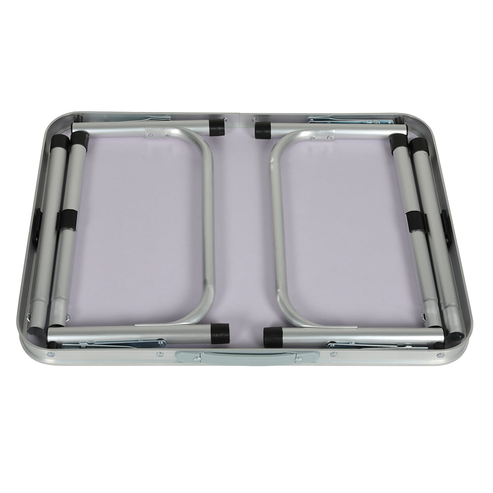 Outdoor Adjustable Lightweight Portable Aluminum Folding Table