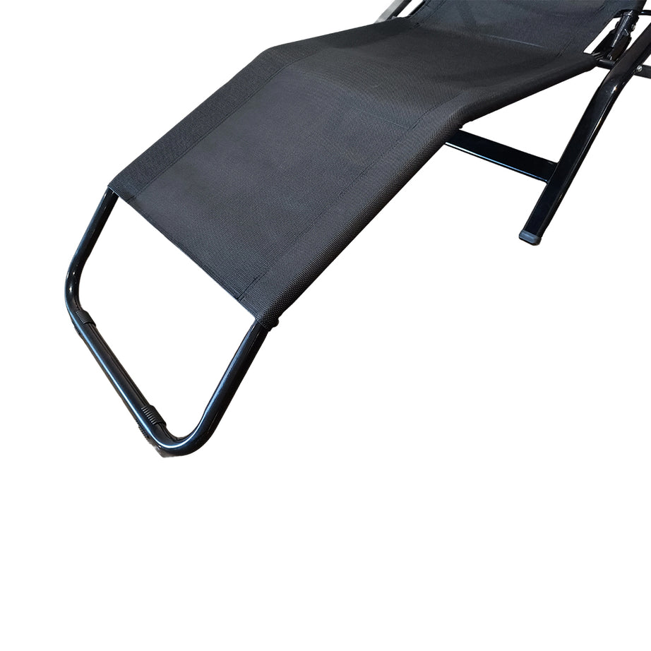 Patio Leisure Garden Outdoor Camping Durable Steel Frame Foldable Leisure Chair