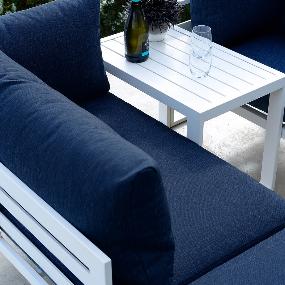 High Density Sponge Metal Aluminum Alloy Waterproof Patio Hotel Garden Outdoor Sofa