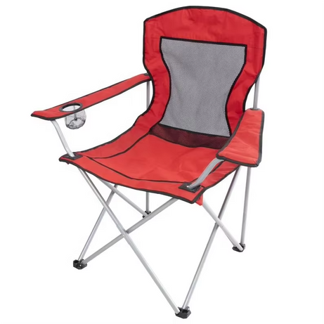 Wholesale Comfortable Portable Chair Camping Folding Chair With Cup Holder