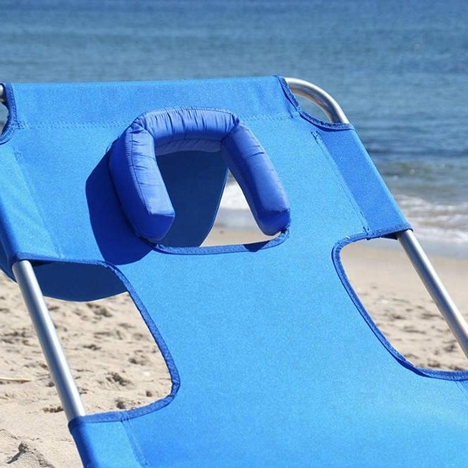 Outdoor Patio Beach Beach Bed Sun Lounger Folding Beach Lounge Chair