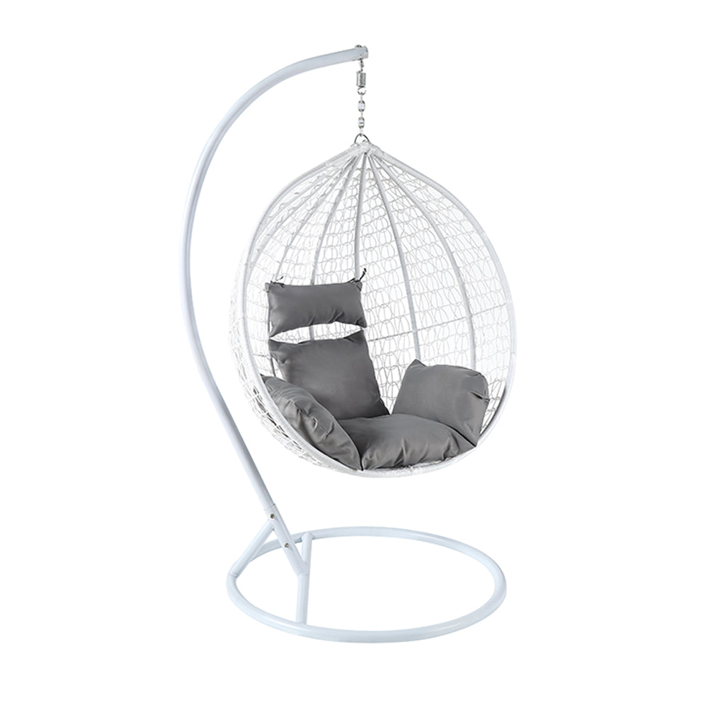 Popular Outdoor Garden Hanging Egg Chair Swing Chair Hanging Basket Chair For Wholesale