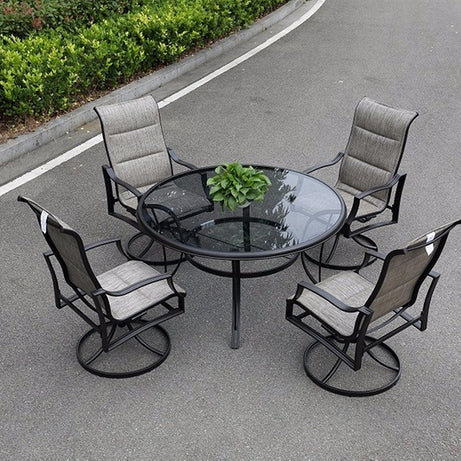 High Quality Luxury Modern Furniture Swivel Patio Comfortable Dining Chairs