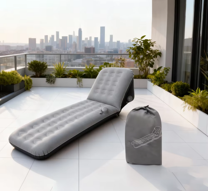 2 in 1 Inflatable Lounger air Mattress Office Nap Sofa Bed Mattress Custom air Bed Mattress