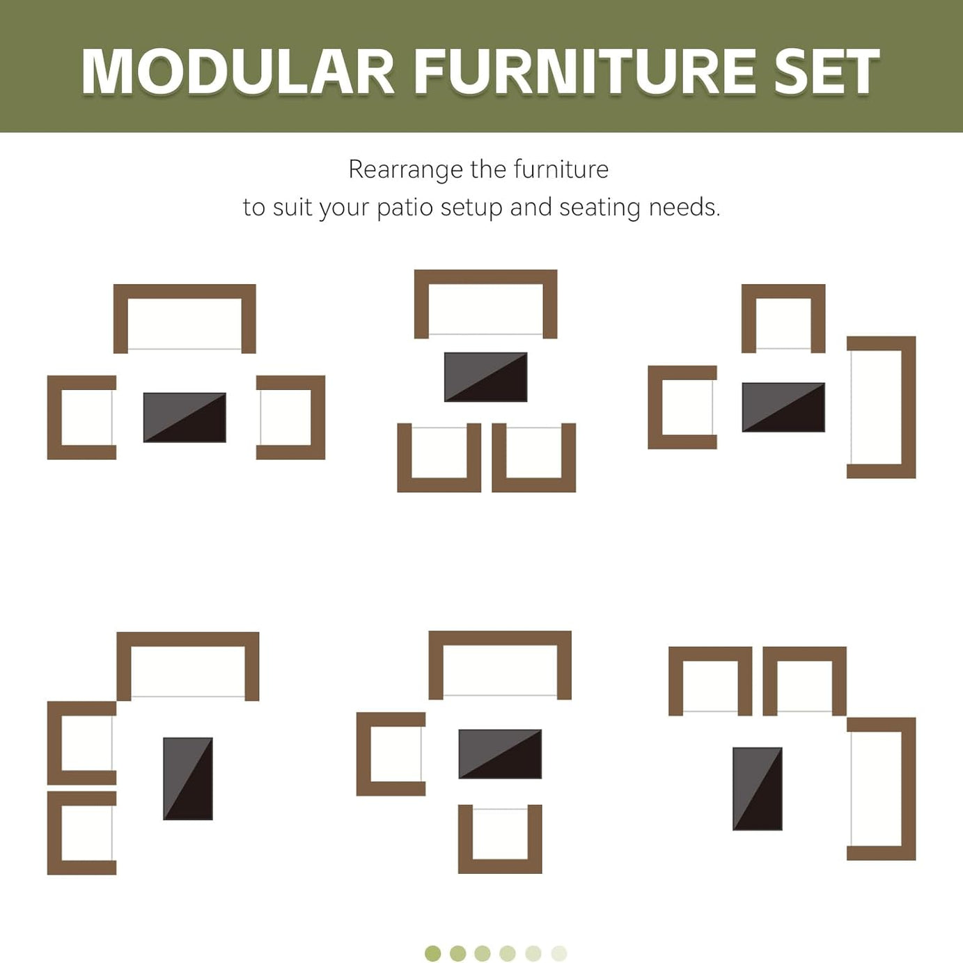 Patio Rattan Wicker Sofa Set Outdoor Table And Chairs Set Rattan Furniture Garden Sets