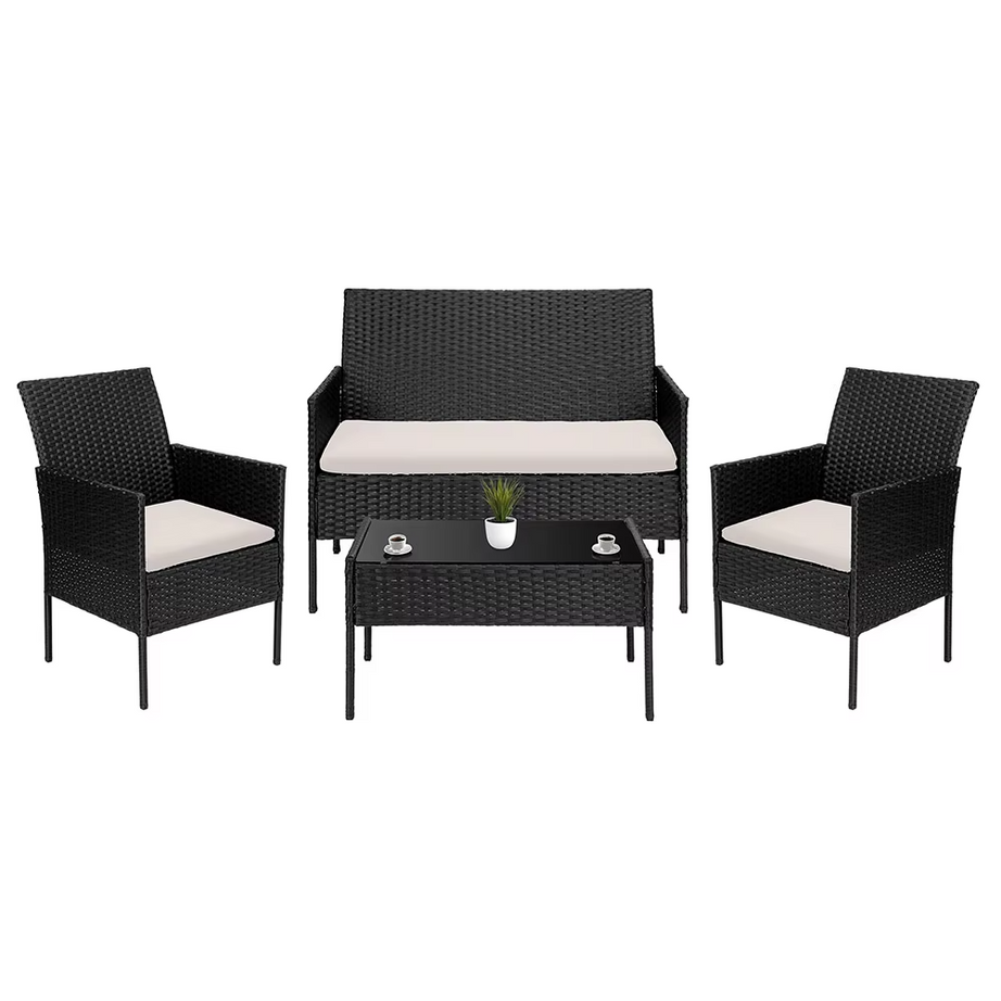 Patio Rattan Wicker Sofa Set Garden Sets Table And Chairs Set Outdoor Rattan Furniture