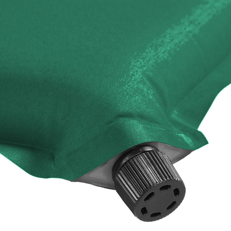 Outdoor Polyester Fibermaterial Camping Mat Self Inflatable Insulated Sleep Camping Mat