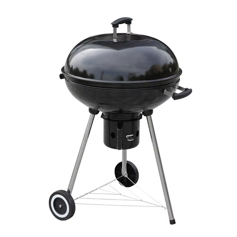 OEM Barbecue/BBQ Outdoor Griller Black Egg Kamado Charcoal Grills with Mobile Tripod