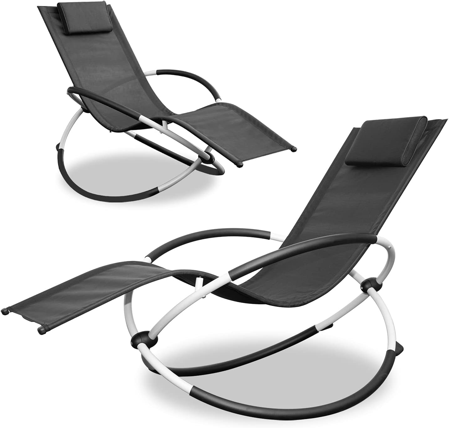 Breathable And Comfortable Wholesale Outdoor Beach Lounge Chair Adjustable Zero Gravity Patio