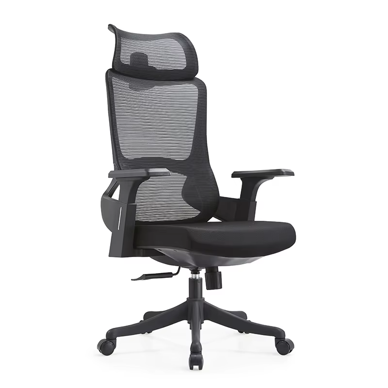Modern High Back Mesh Ergonomic Office Chair with Adjustable Headrest