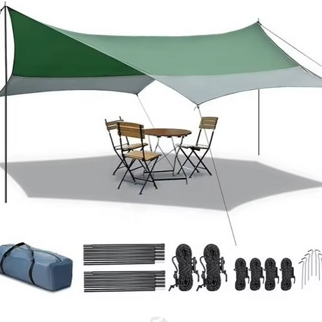 High Quality Portable Lightweight Waterproof Sunshade For Camping Hiking