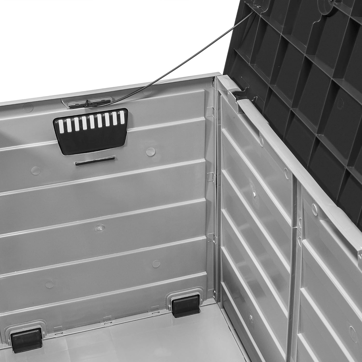 290L Waterproof Folding Plastic Outdoor Garden Storage Box