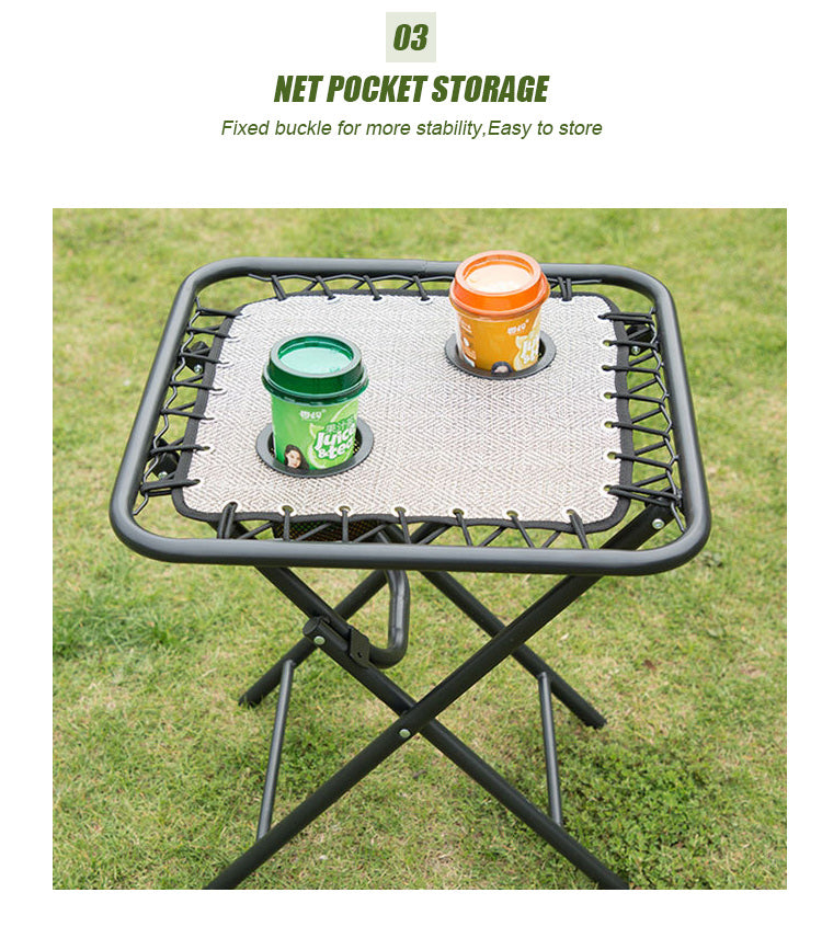Outdoor Picnic Beach Portable Folding Camping Table For Travel And Storage