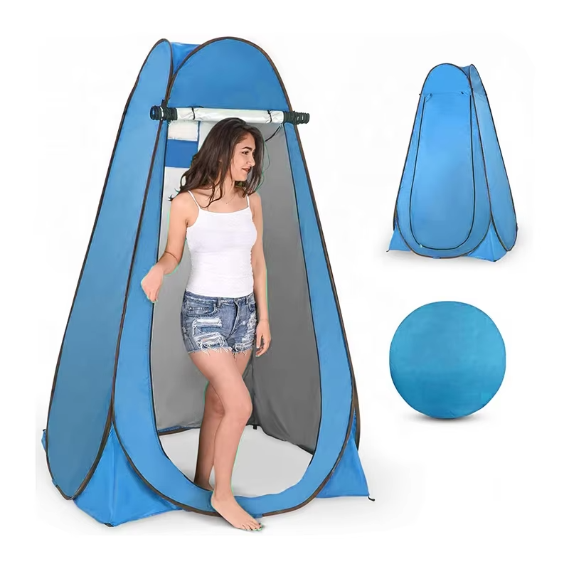 Hot Sale Outdoor Camping Pop Up Dressing Toilet Portable Set Up Instantly Awning Toilet Shower Tent