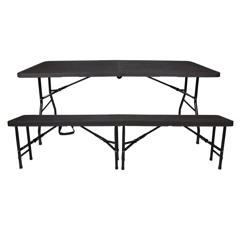 HDPE Dining Event Portable Outdoor Picnic Bench Garden Bench