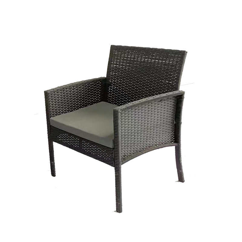 Patio Rattan Wicker Sofa Set Garden Sets Table and Chairs Set Outdoor Injection PP Rattan Furniture