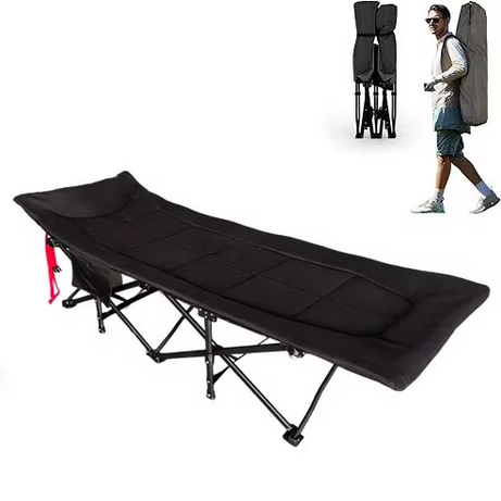 Portable Folding Sleeping Cot Single Office Camping Bed Foldable Camping Cot