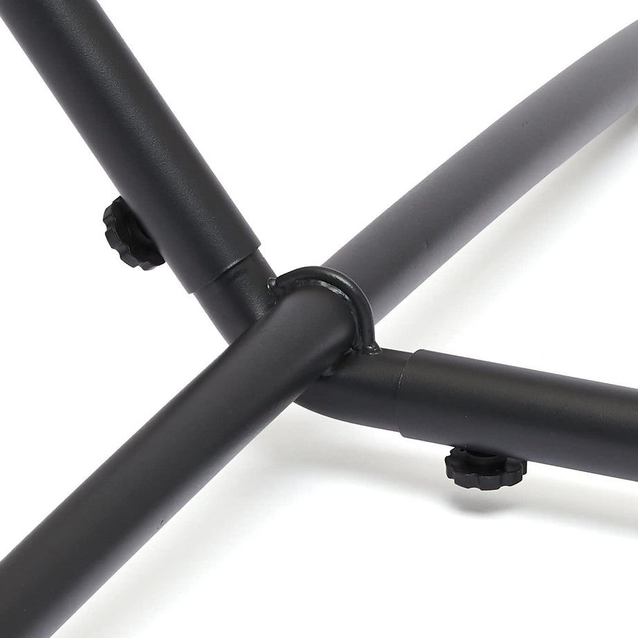 Garden Hanging Hammock Chair Patio Swing Metal Frame Hammock Chair Stand for Outdoor