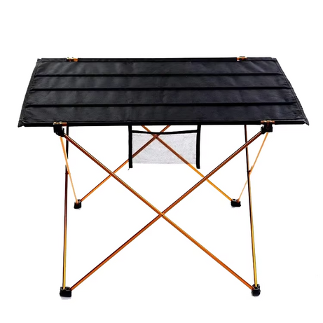 Aluminium Picnic Table Roll Up Folding Portable Camping Table