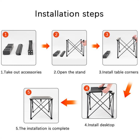 Gymbopro Outdoor Wholesale Portable Beach Tables Outdoor Aluminum Camping Folding Table