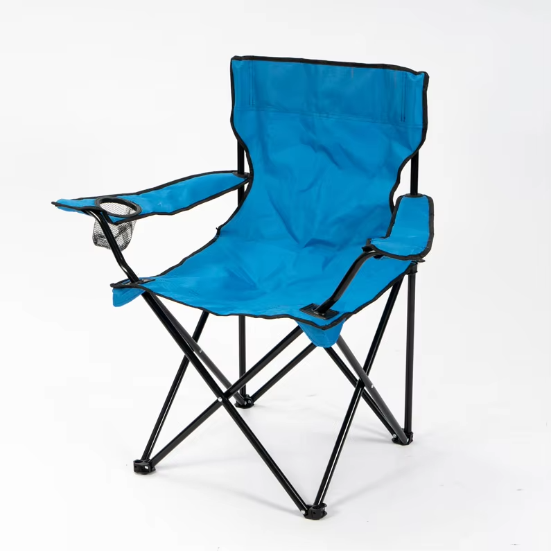 High Quality Outdoor Metal Folding Camping Chair Portable Camping Barbecue Chair for Party and Camping