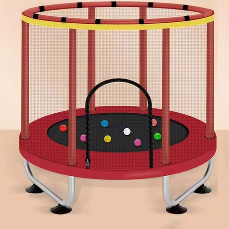 Indoor And Outdoor Children's Trampoline Small Mini Trampoline With Protection Net