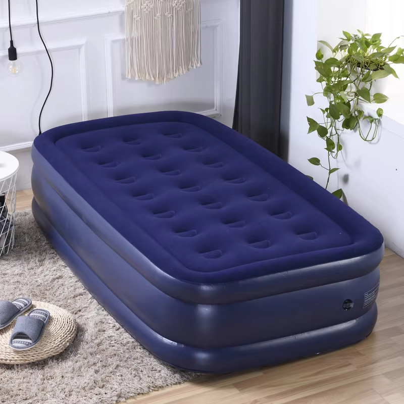 Outdoor Air Cushion Bed Comfortable Air Blowing Mattress Folding Portable Inflatable Air Mattress