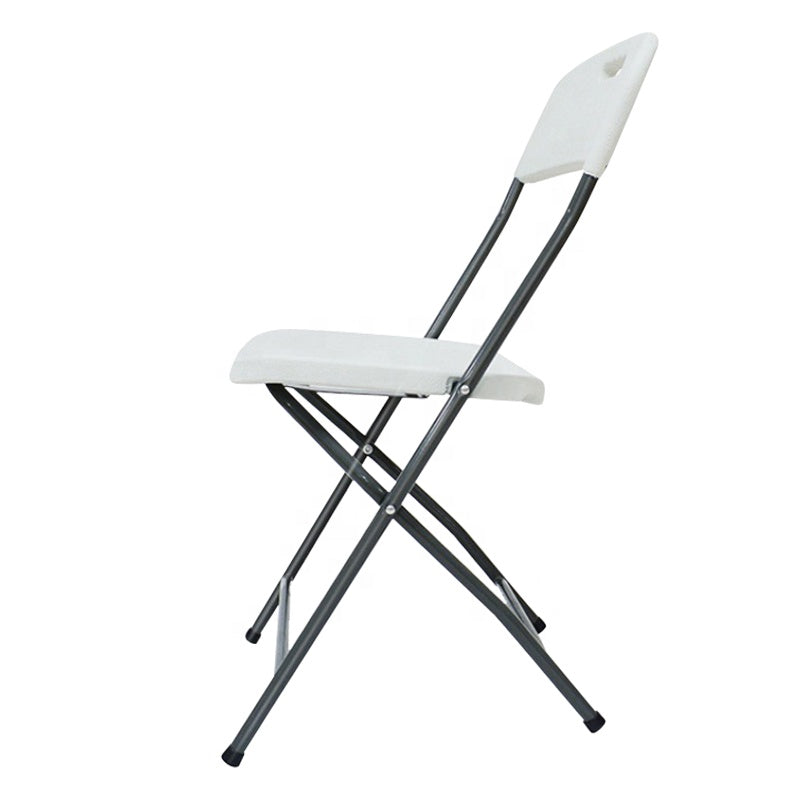 Wholesale Cheap Stackable Metal Folding Garden Portable Outdoor Plastic Hdpe White Resin Folding Chairs