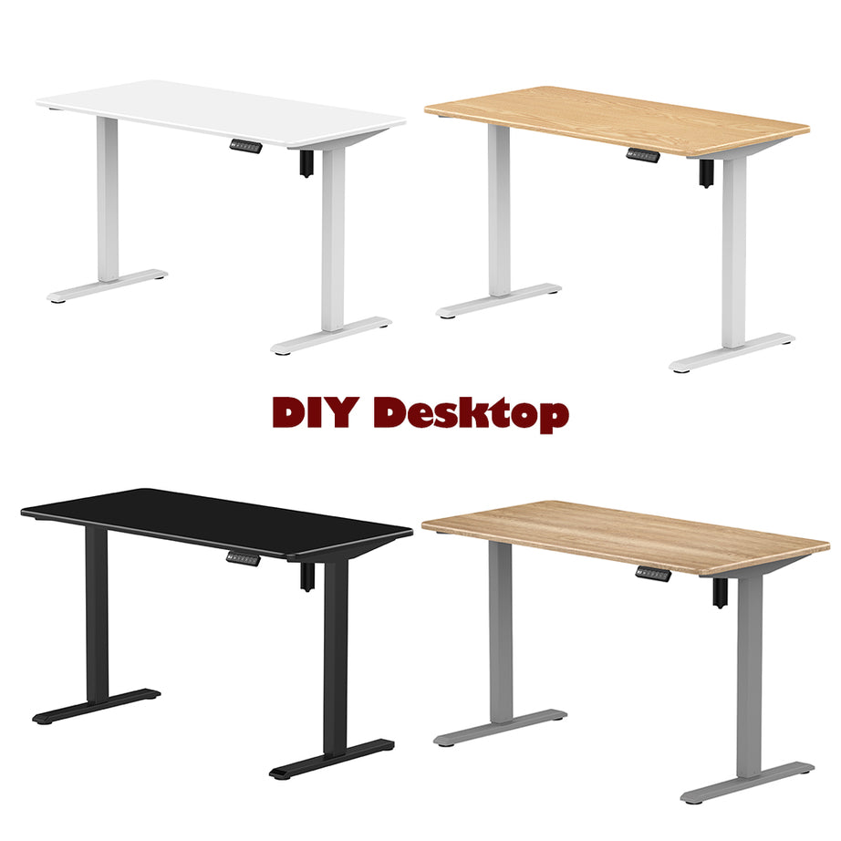 Single Motor Home Office Electric Height Adjustable Standing Desk Lifting Table
