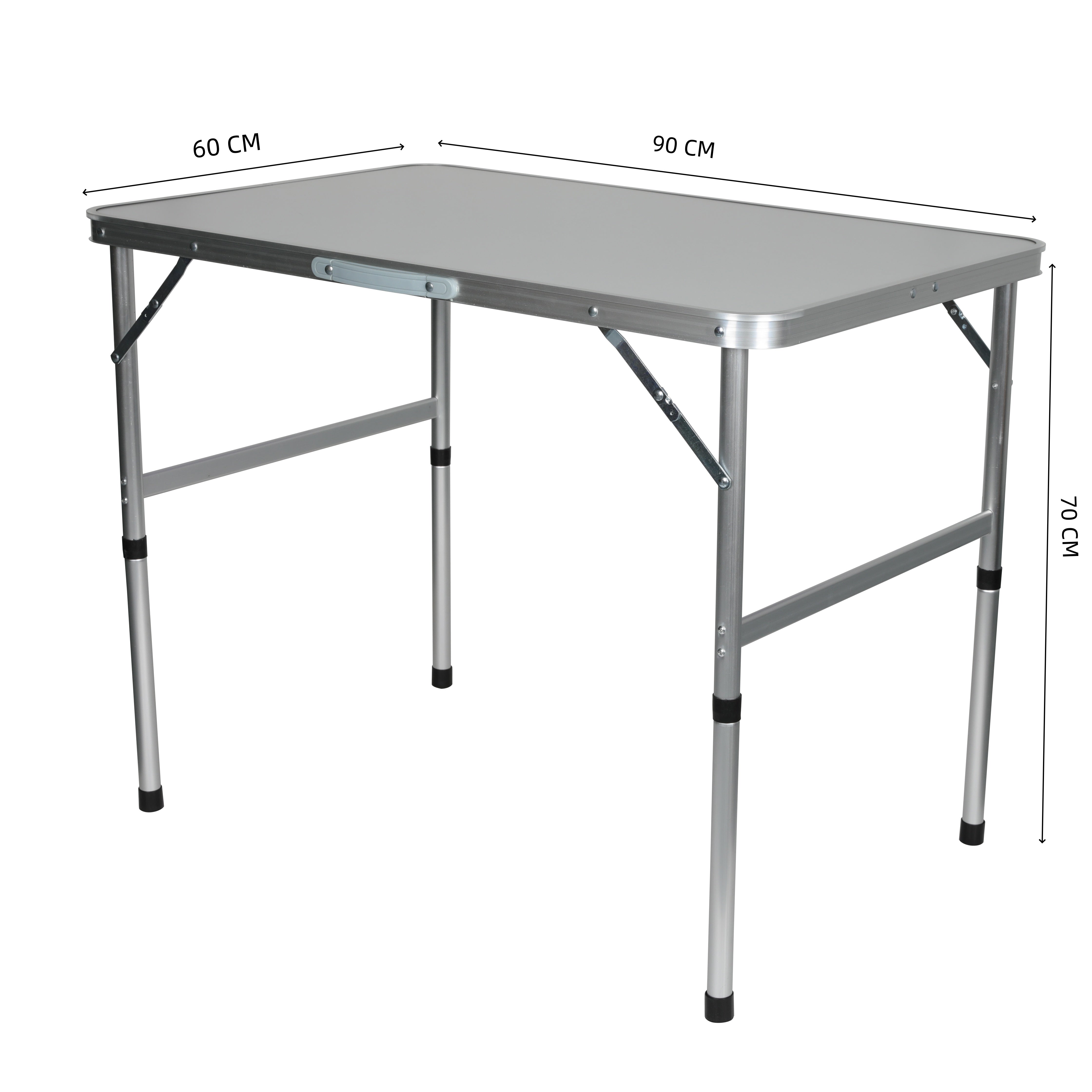 Outdoor Adjustable Lightweight Portable Aluminum Folding Camping Table