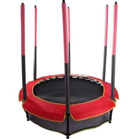 Customizable Outdoor Mini Gymnastics Trampoline With Safety Enclosure
