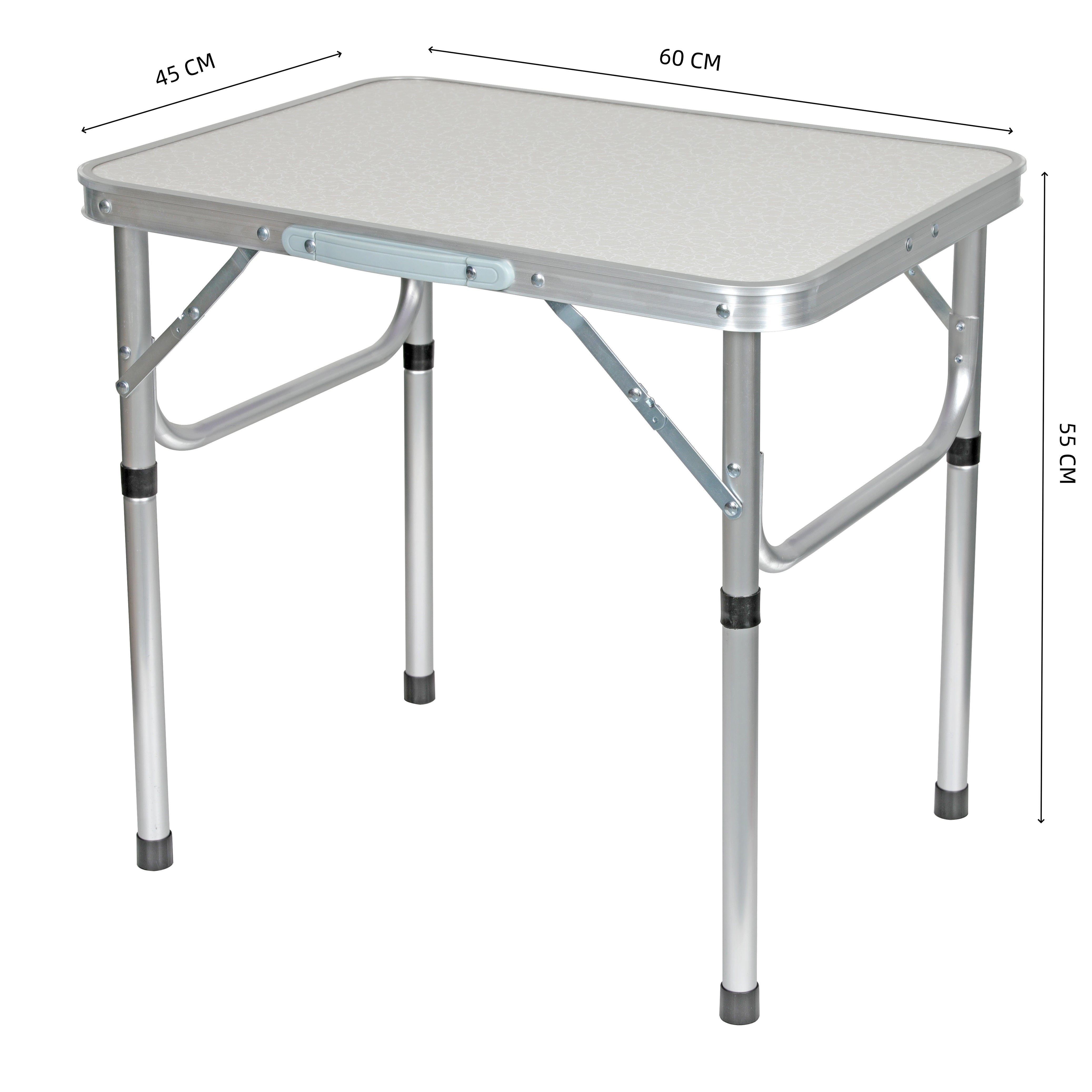 Outdoor Adjustable Lightweight Portable Aluminum Folding Table