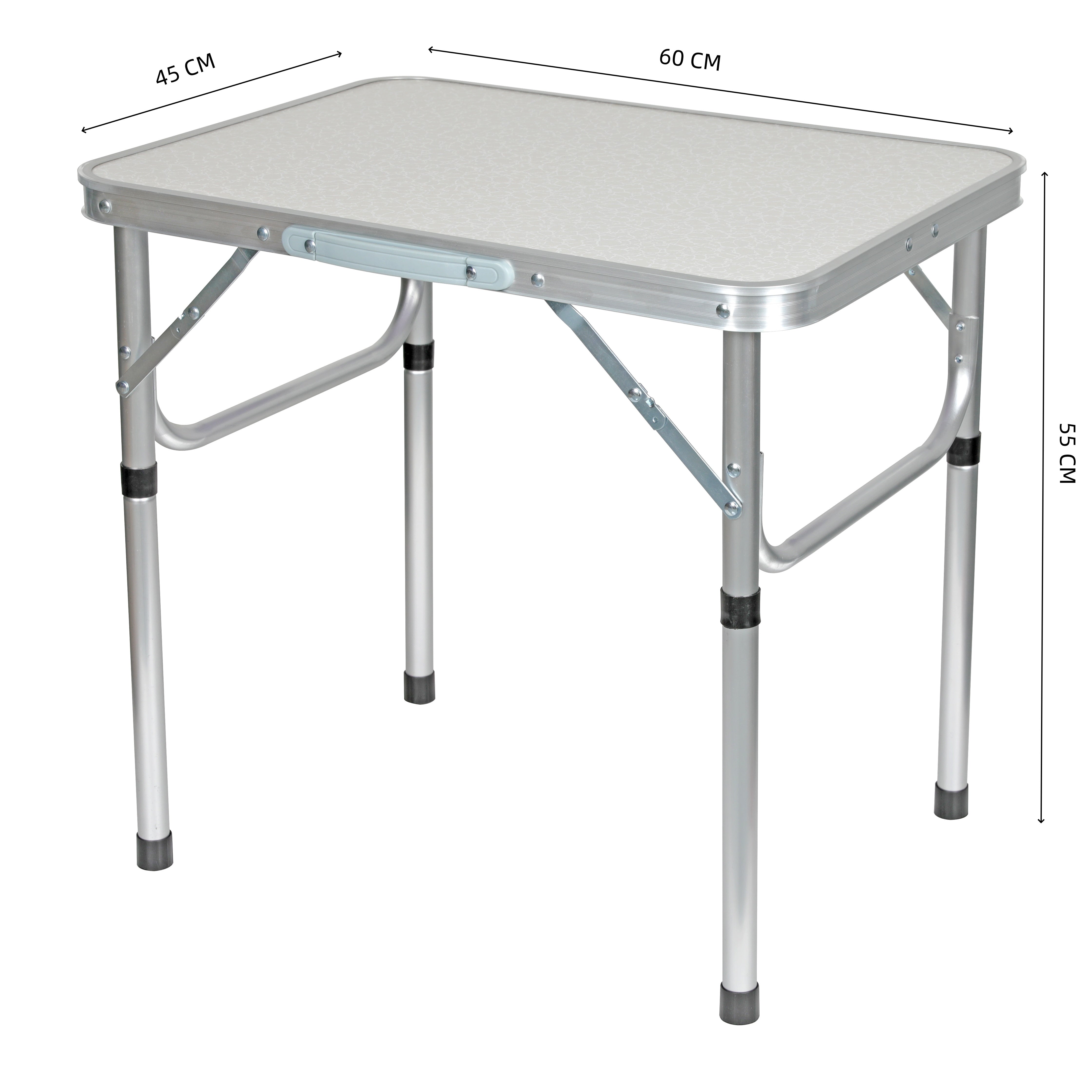 Outdoor Adjustable Lightweight Portable Aluminum Folding Table