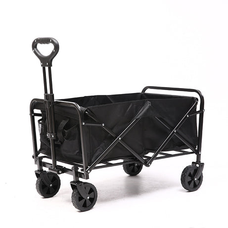 Large Capacity Portable Garden Foldable Sturdy Steel Frame Camping Cart Outdoor Picnic Folding Wagon