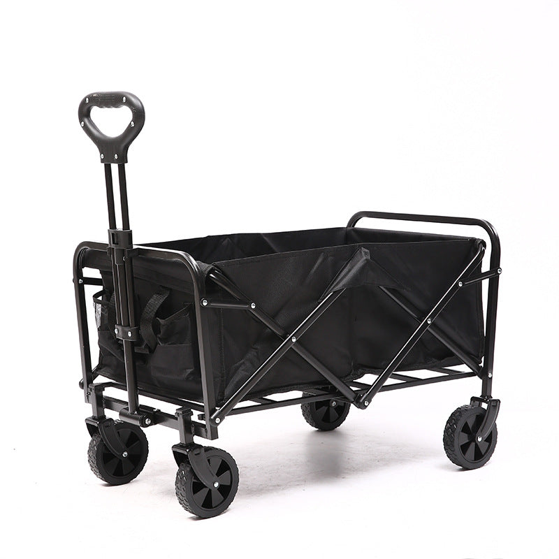 Large Capacity Portable Garden Foldable Sturdy Steel Frame Camping Cart Outdoor Picnic Folding Wagon