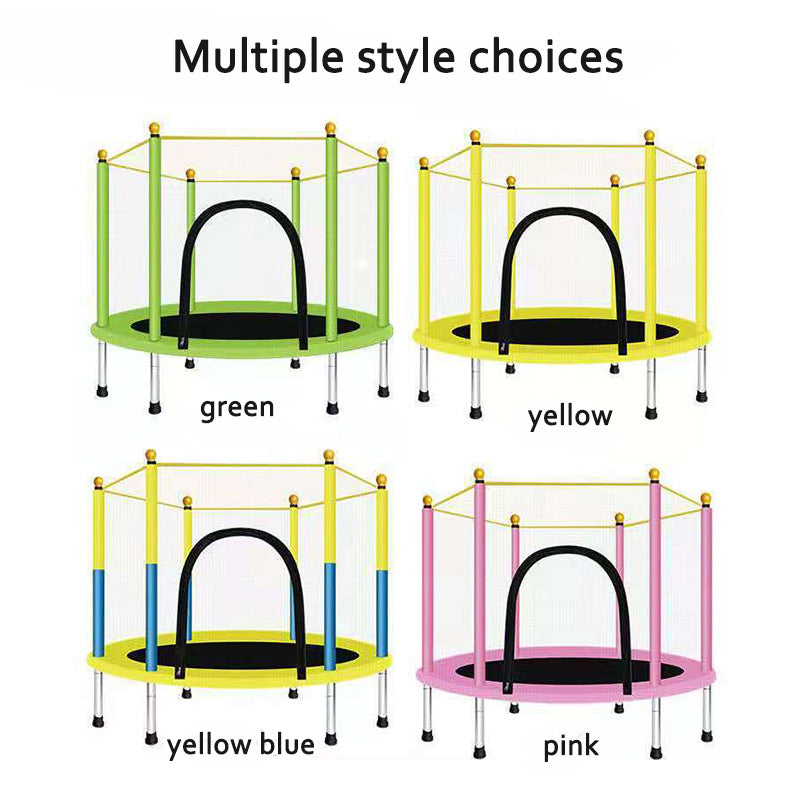 Outdoor Indoor Professional Safe Net Fitness Round Kids Jumping Trampoline