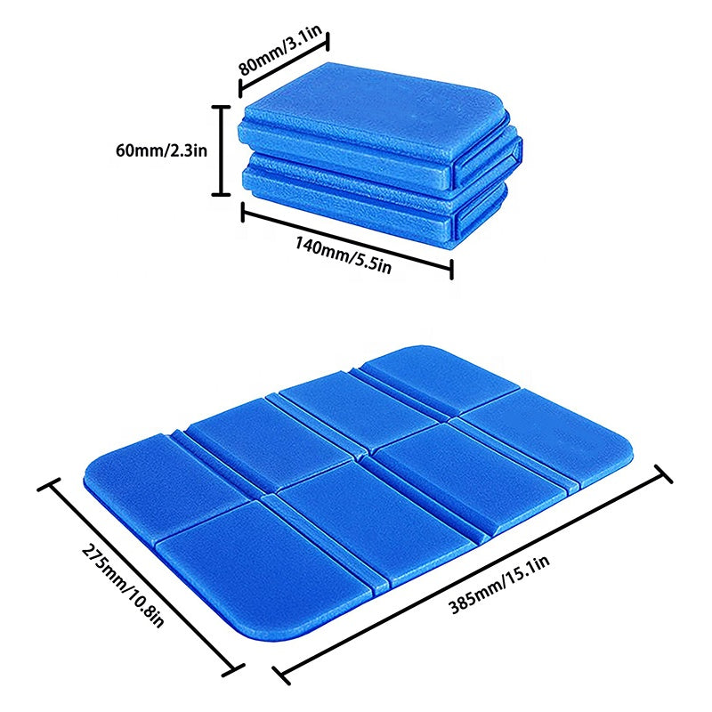 Outdoor Foldable Hiking Camping Dining Moisture Seat Mats Foam Sitting XPE Foam Pad