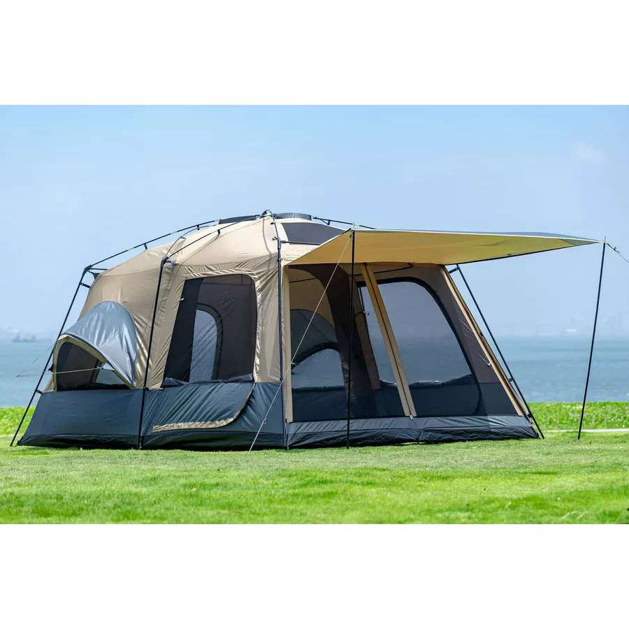 Customized Waterproof Foldable Portable 10 People Outdoor Large Camping Tent