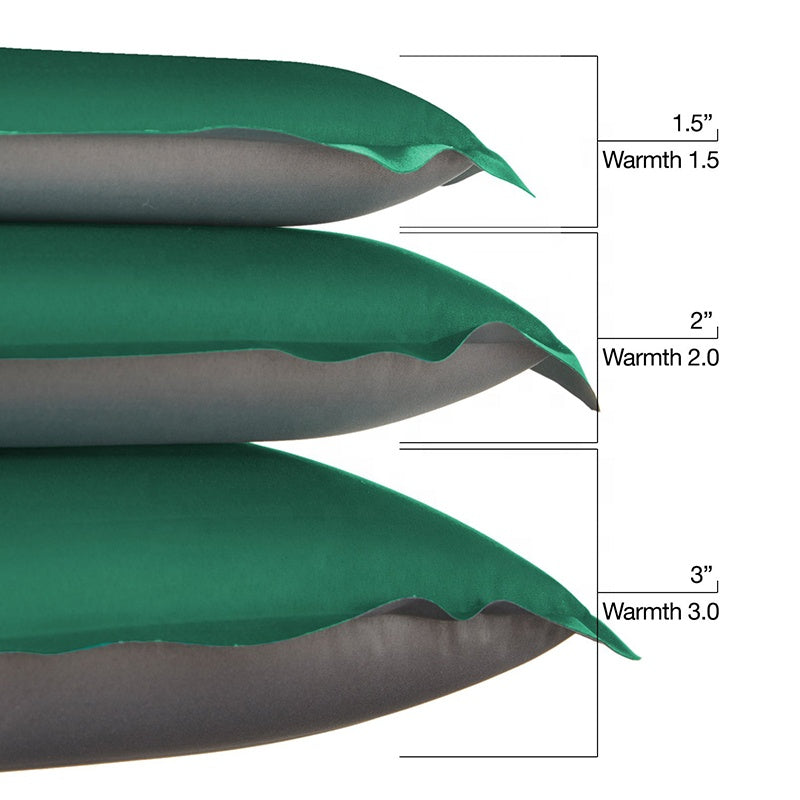 Outdoor Polyester Fibermaterial Camping Mat Self Inflatable Insulated Sleep Camping Mat