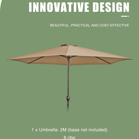 Wholesale Outdoor Metal Steel Garden Patio Furniture With Uv Protection Sun Parasol Umbrella