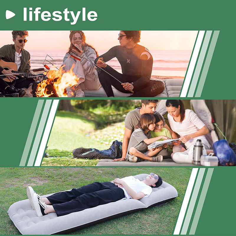 2 in 1 Inflatable Lounger air Mattress Office Nap Sofa Bed Mattress Custom air Bed Mattress