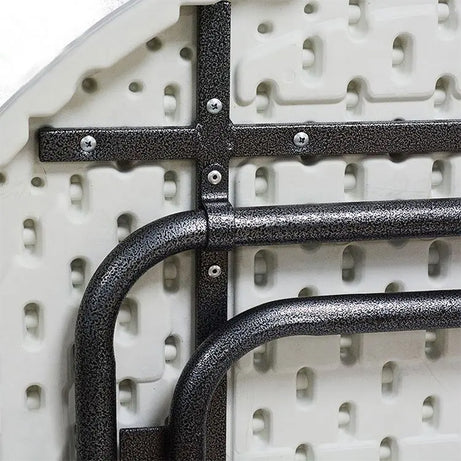 Outdoor Wedding Outdoor Round Portable Folding White Plastic Folding Table