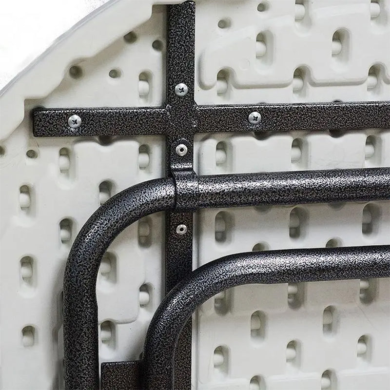 Outdoor Wedding Outdoor Round Portable Folding White Plastic Folding Table