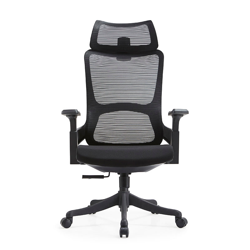 Modern High Back Mesh Ergonomic Office Chair with Adjustable Headrest