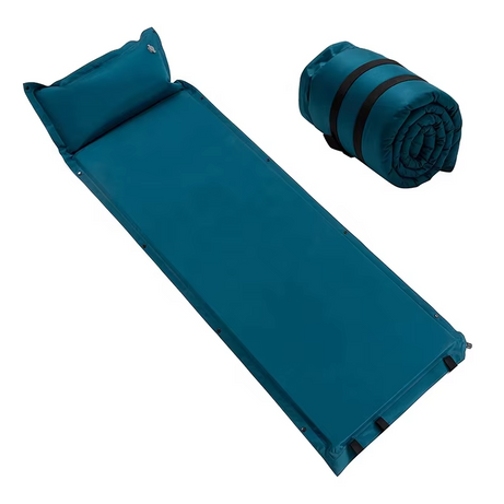 Wholesale Lightweight Sleeping Pad Self-inflatable Camping Mattress Pad Memory Foam Self-inflating Sleeping Pad